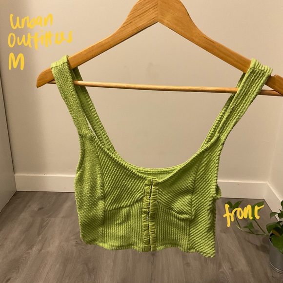 Urban Outfitters Sleeveless Green Blouse - Picture 1 of 2